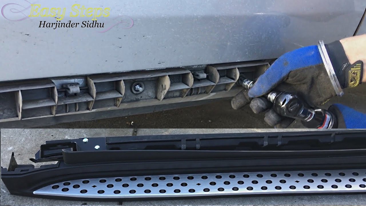 How To Install Running Boards on Mercedes | Nerf Bars | Side Steps | Step Bars