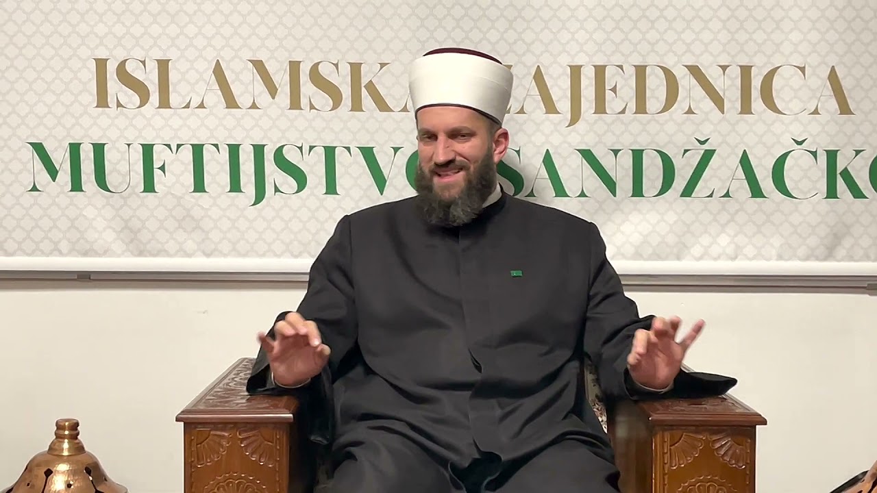 Predavanje - muftija sandžački hfz. Abdurrahman ef. Kujević o liku i djelu muftije Zukorlića