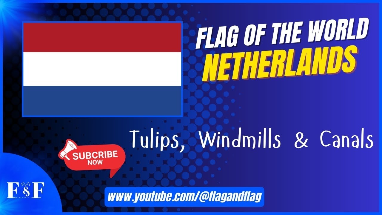 Netherlands 🇳🇱 &mdash; red, white & blue stripes, hand-drawn symbol of freedom, peace & resilience! ✍️