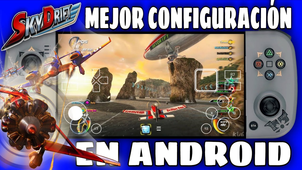 SKY DRIFT SHOOTER DE VELOCIDAD AÉREA AHORA EN TU ANDROID EMULADOR WINLATOR GLIBC 🤯📱🇨🇴