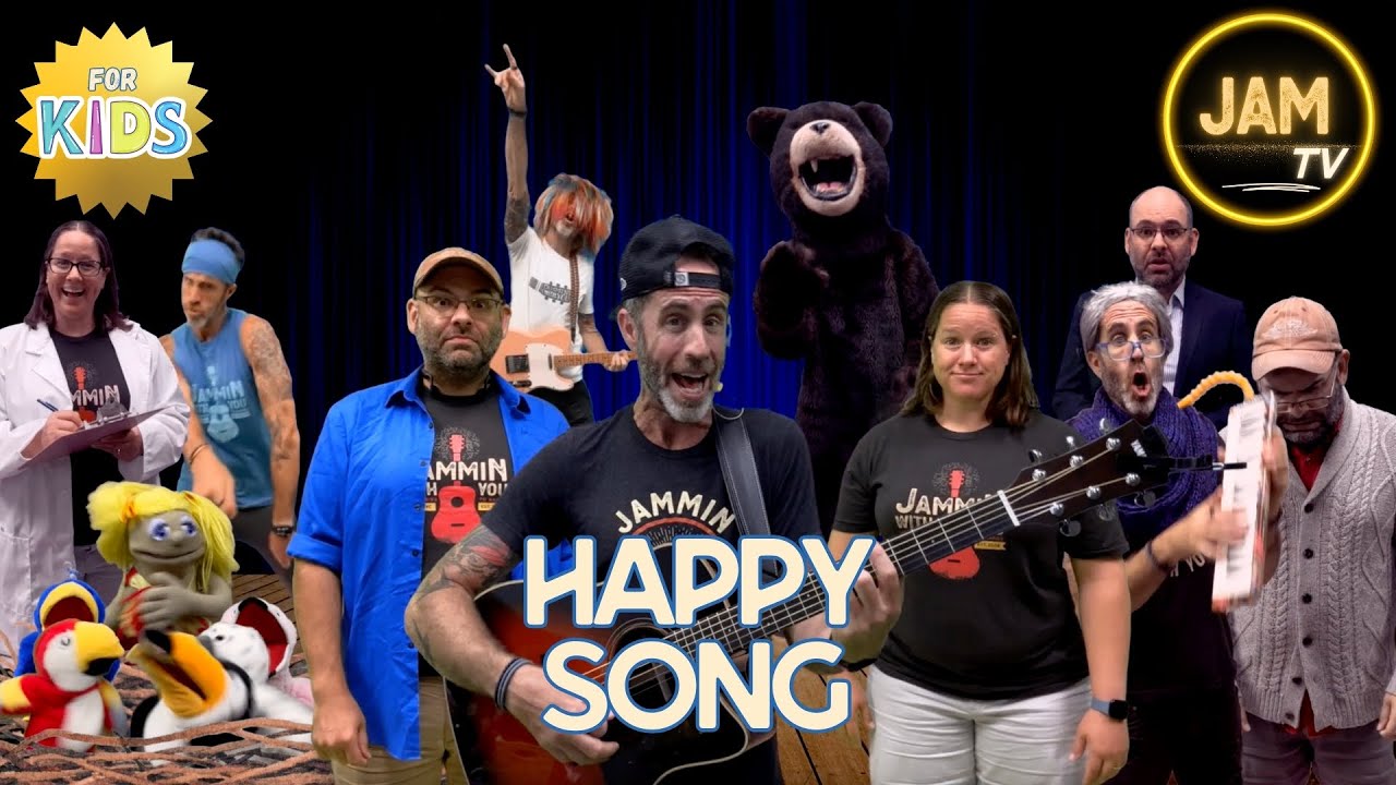 Happy Song (from JamTV) | Jammin With You - Kids Songs & Family Jams