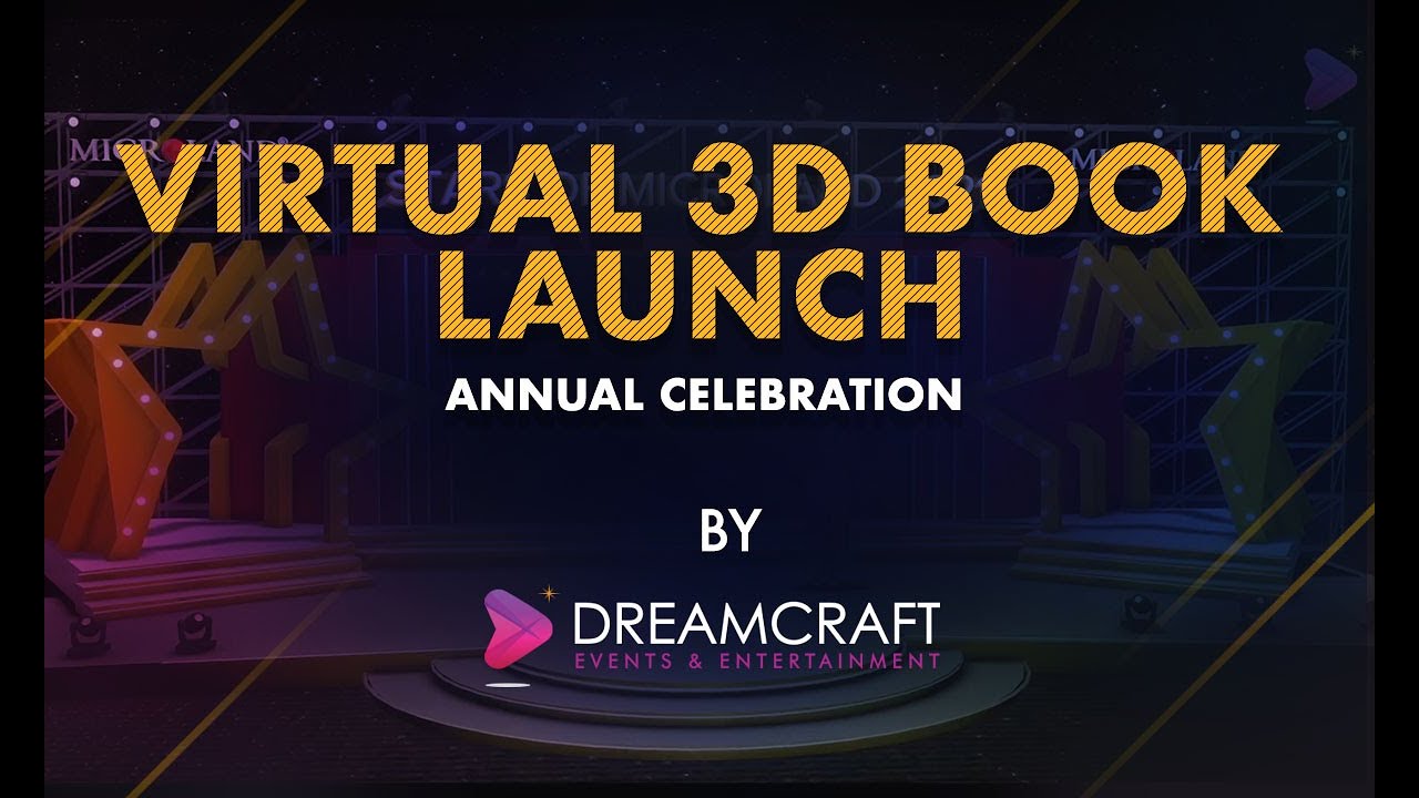 Virtual 3D Book Launch