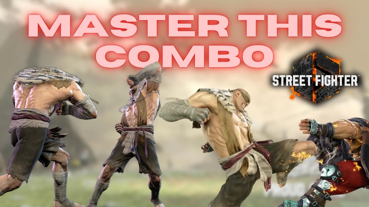 Sagat BIG Damage Combo и Frametrap! Street Fighter 6!