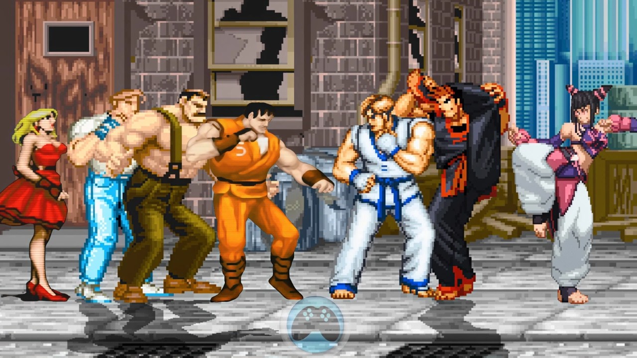 Final Fight Heroes vs TAEKWONDO TEAM SF2