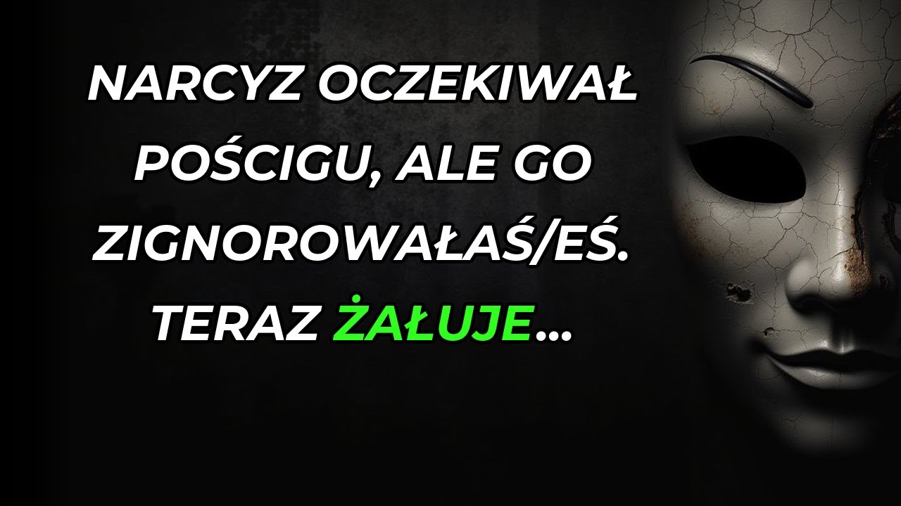 Narcyz oczekiwał twojej nieustannej pogoni, lecz go zignorowałaś. On żałuje!