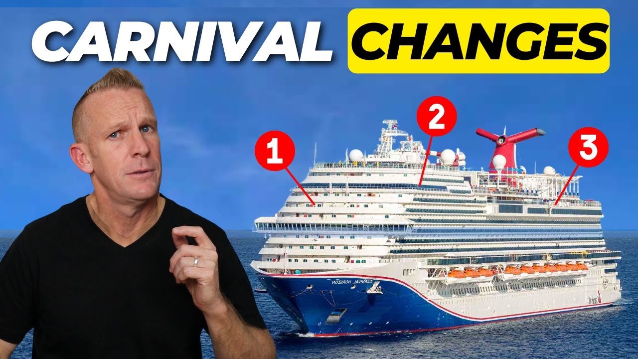 🔴ВСЕ изменения в круизах Carnival, о которых вам нужно знать (обновление 2025 года!)
