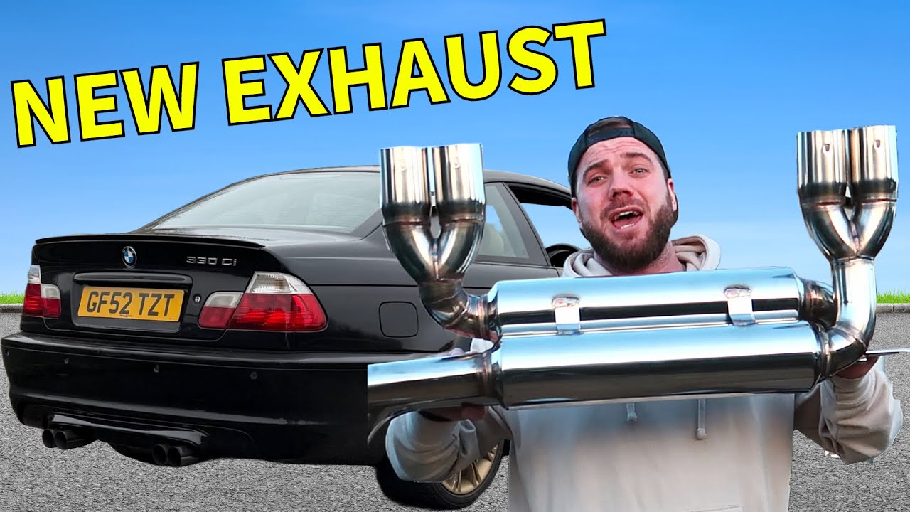 Установка выхлопной системы M3 на мой BMW E46 330CI