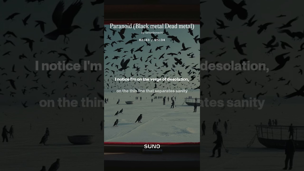 Paranoid Black metal Dead metal 1