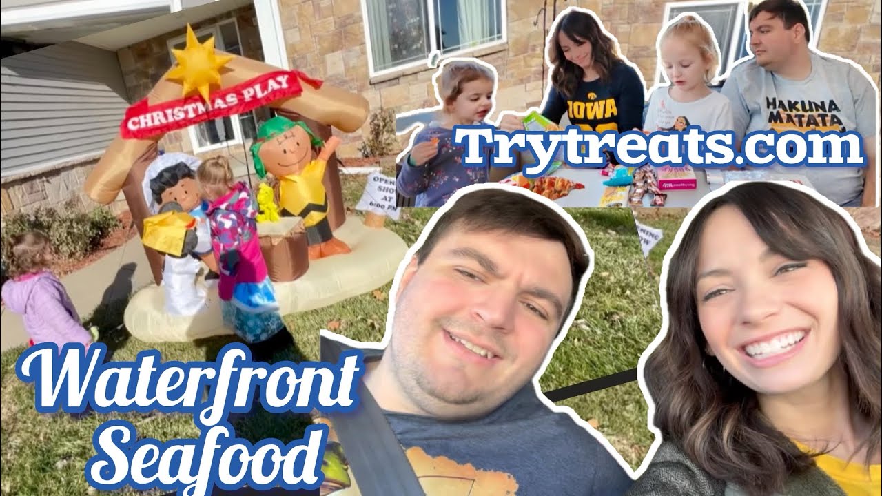 Sunday Funday! Waterfront Seafood | Try Treats Taste Test |TryTreats.com | Craig And Steph Day!