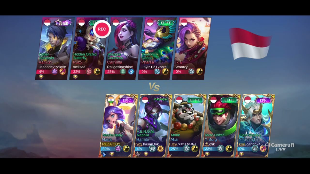 NANA SOLO RANK LEGEND MOBILE LEGENDS