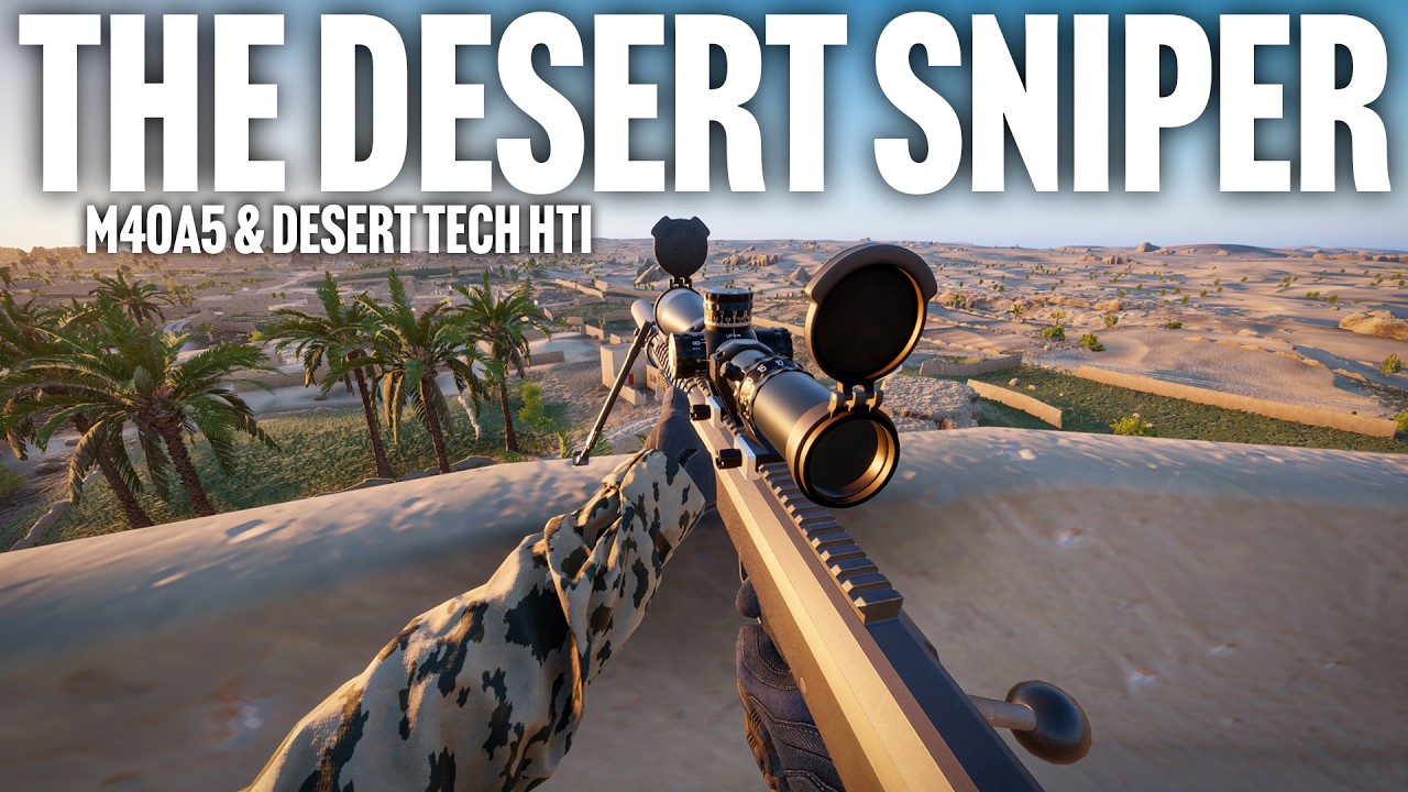 Long Range Desert Sniping Hits Different! - Arma Reforger