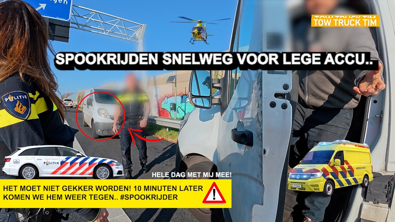 🚨#SPOOKRIJDER KEREN OP SNELWEG LEVENSGEVAARLIJK.. #POLITIE🚨