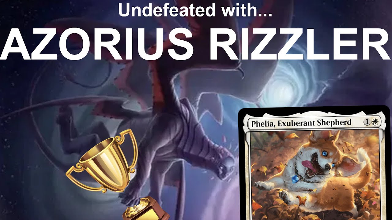 BEHOLD THE RIZZLER! Legacy UW Phelia Blink Control. MTG Pokemoki Brew Undefeated 5-0 trophy