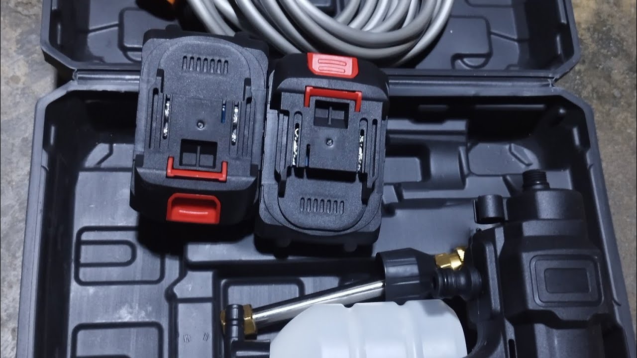 Rechargeable carwash super sulit gamitin sa halagang 1050 solve Ang problema sa paglilinis ng car