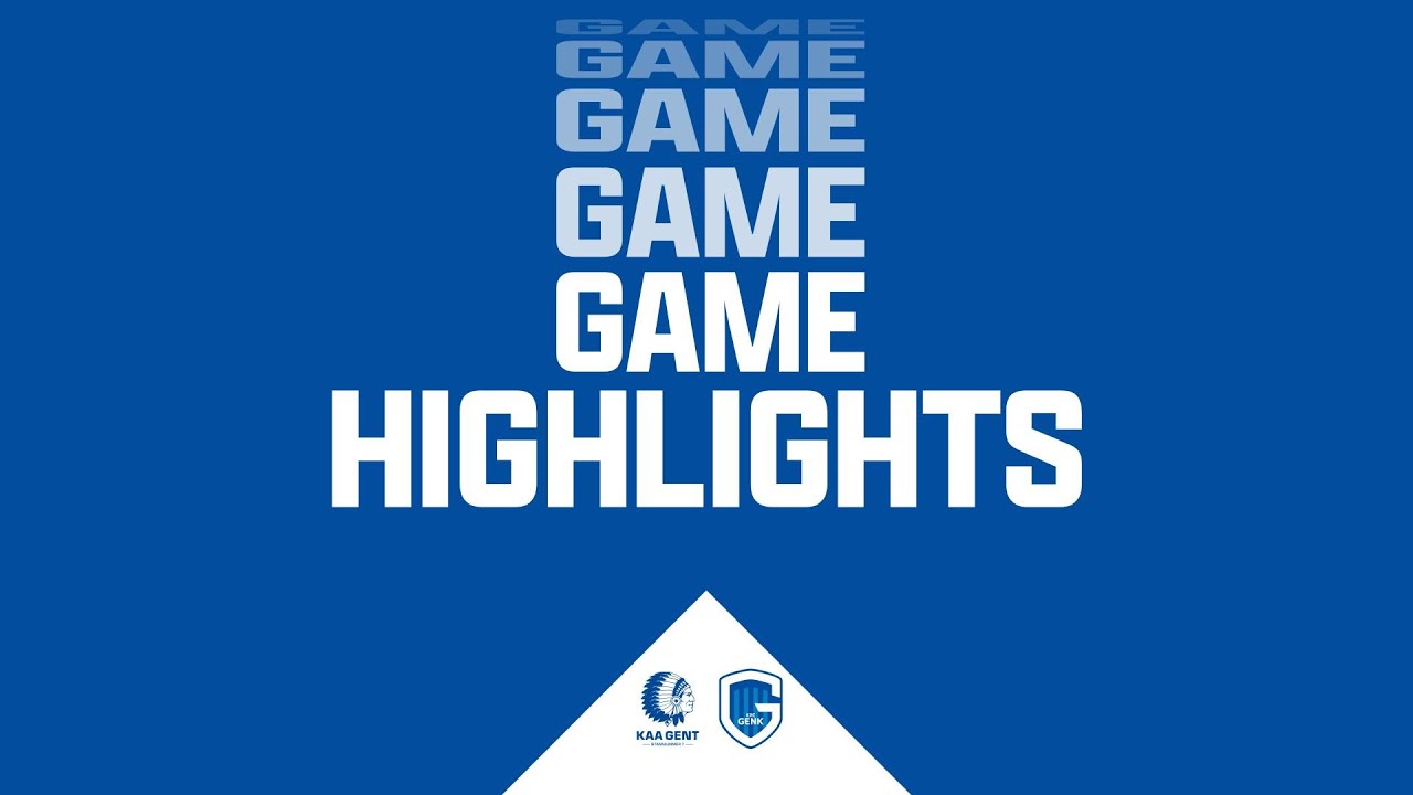 ⚽️24- KAA Gent - KRC Genk: 2-3 Game Highlights (5/02/2023)