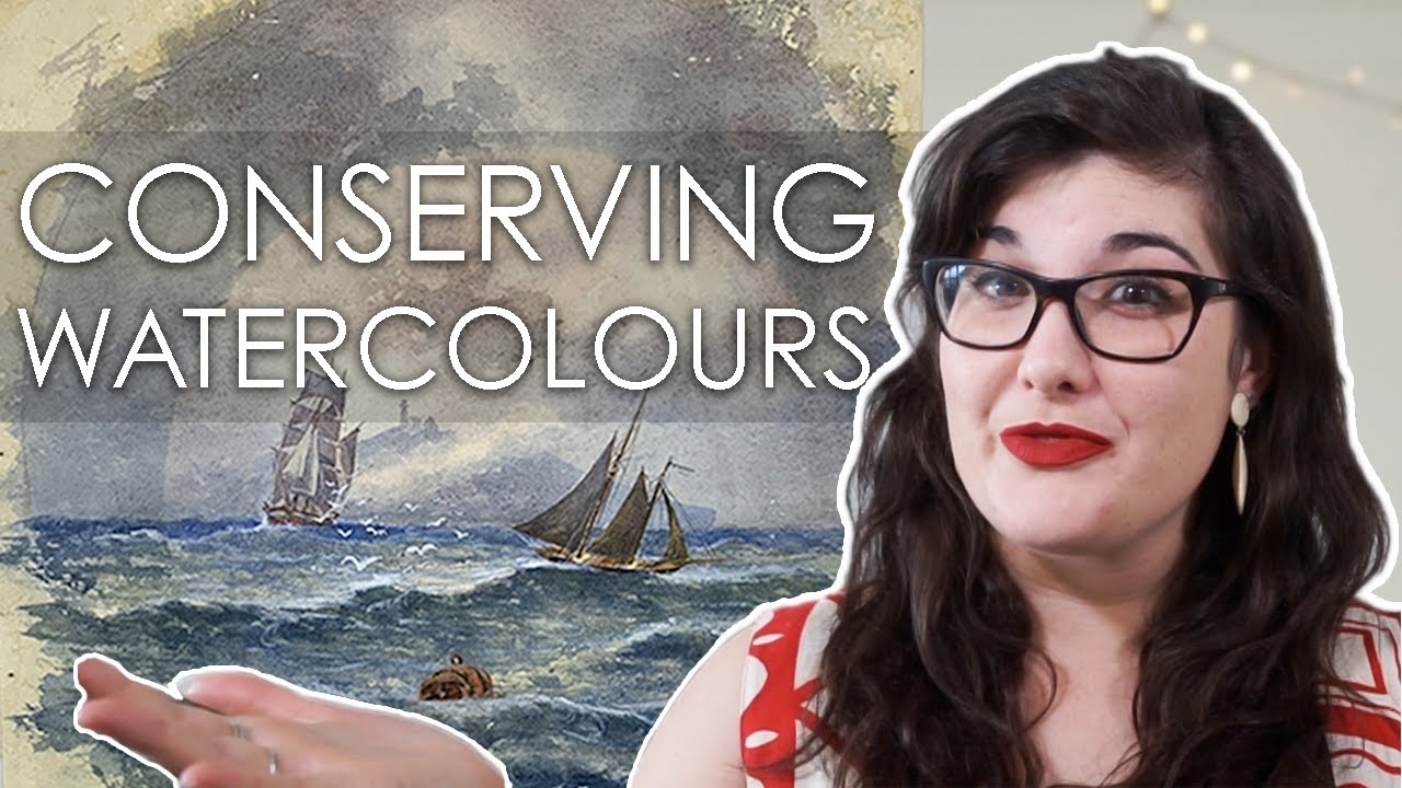 Conservation of Watercolours || Museum from Home with Lucilla Ronai