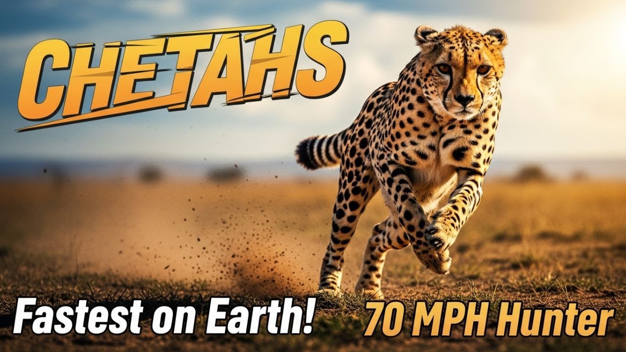 Cheetahs: The Fastest Land Animals on Earth | Unveiling The Ultimate Sprinters
