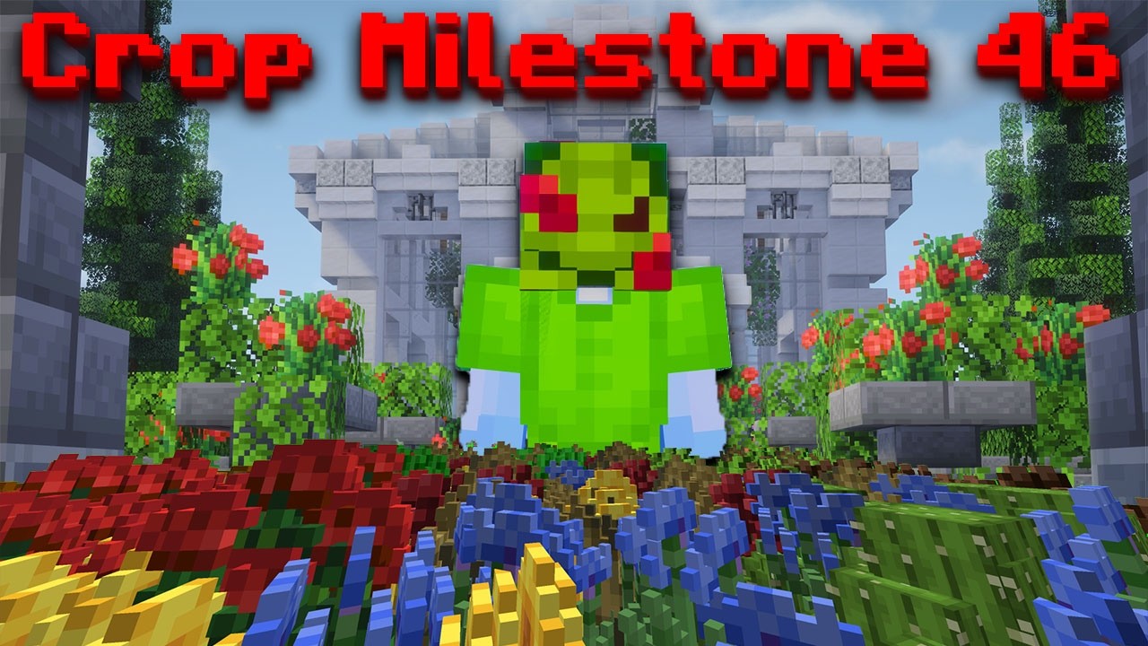 Я достиг максимального уровня (почти) по всем этапам развития урожая (Hypixel Skyblock Ironman).