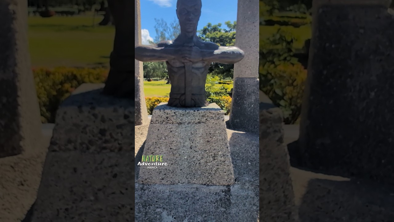 Paul Bogle and George William Gordon statues in Jamaica