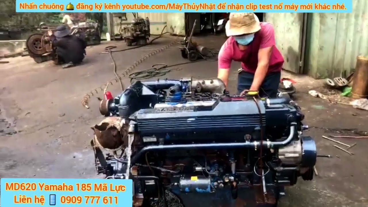 M&aacute;y Thủy Yamaha MD620 Test Nổ Cho Ae Bạn Nhậu Xem Thỏa Ch&iacute; Lựa Chọn