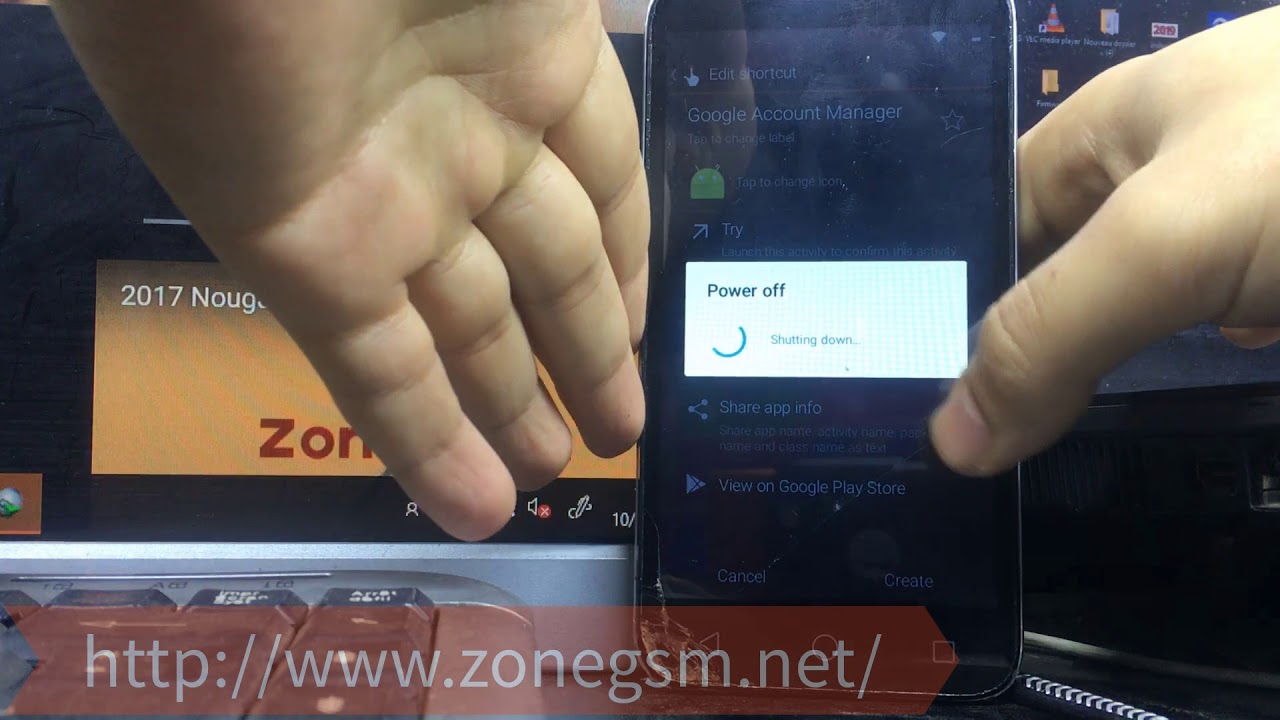 Bypass Google Account Vodafone Smart Turbo 7 VFD 500 Remove FRP