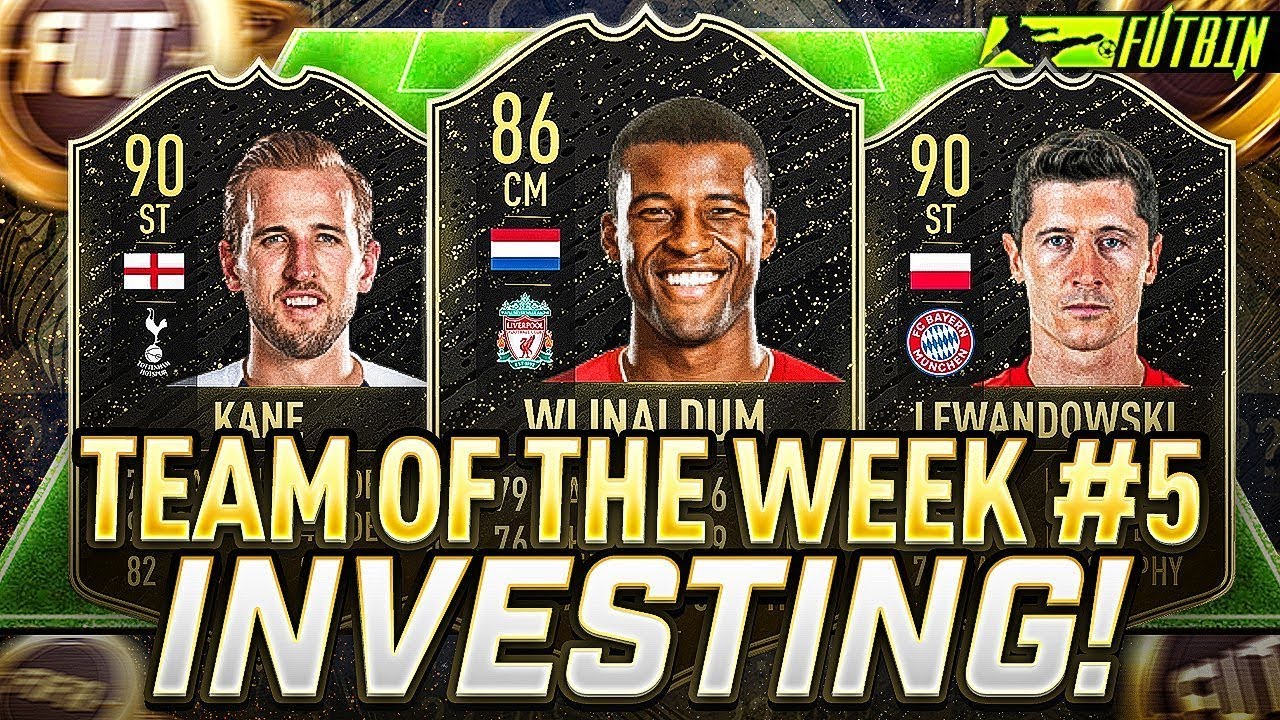 TEAM OF THE WEEK 5 - BEST INVESTMENTS! (FIFA 20 Ultimate Team Trading Tips)