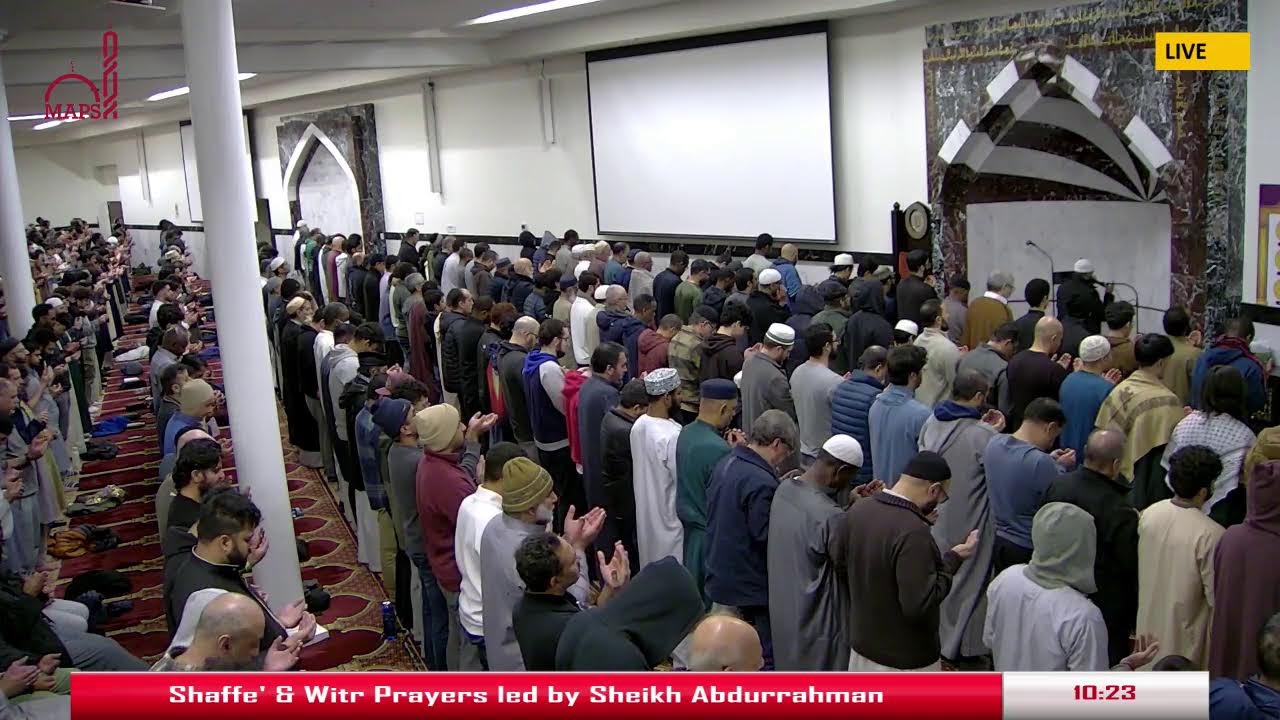 28th Taraweeh of Ramadan 2026-1447 | Sh. Abdurrahman Musa | Sh. Aslam Acha | MAPS Redmond