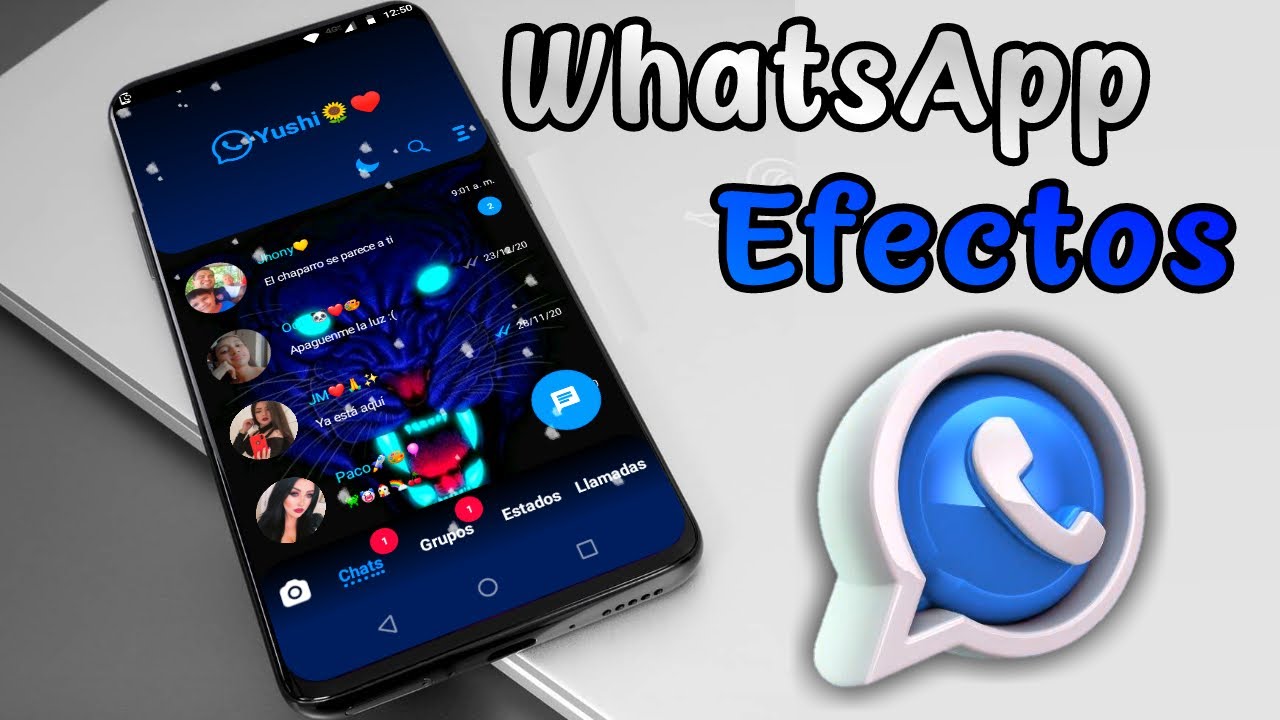 ✔😱&Uacute;nico WhatsApp ANIMADO 🚀 WhatsApp MIX Efectos 2020