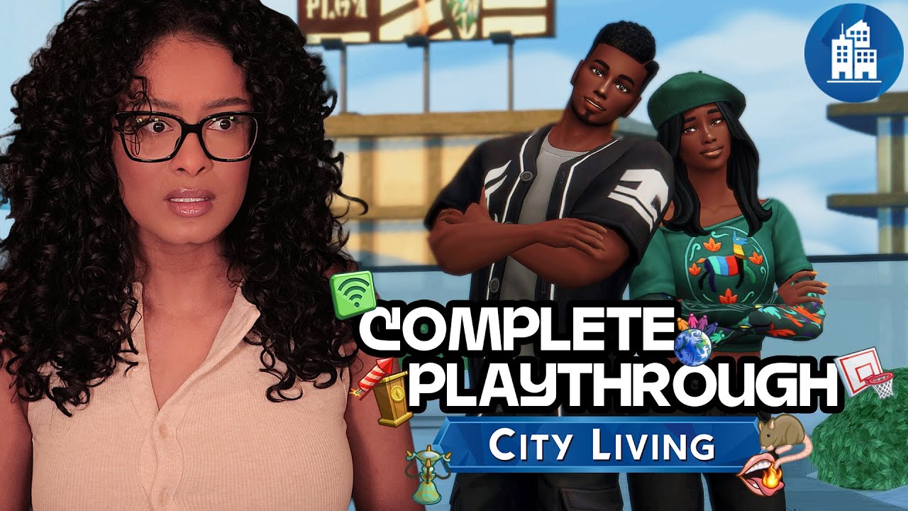 Complete Playthrough of The Sims 4: City Living
