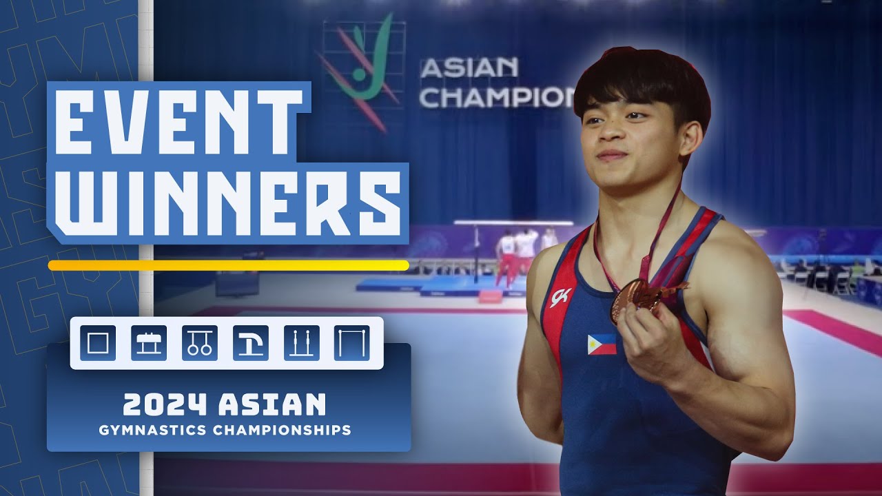2024 Asian Gymnastics Championship | Event Winning Routines