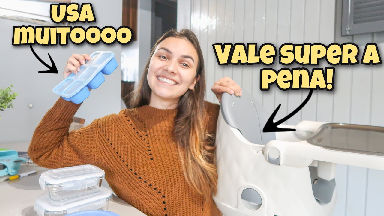 ITENS MAIS ÚTEIS PARA A INTRODUÇÃO ALIMENTAR DO BEBÊ - ENXOVAL