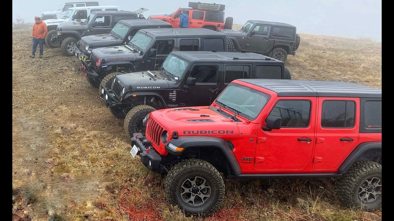 Signal Peak Jeep Run in Northern California