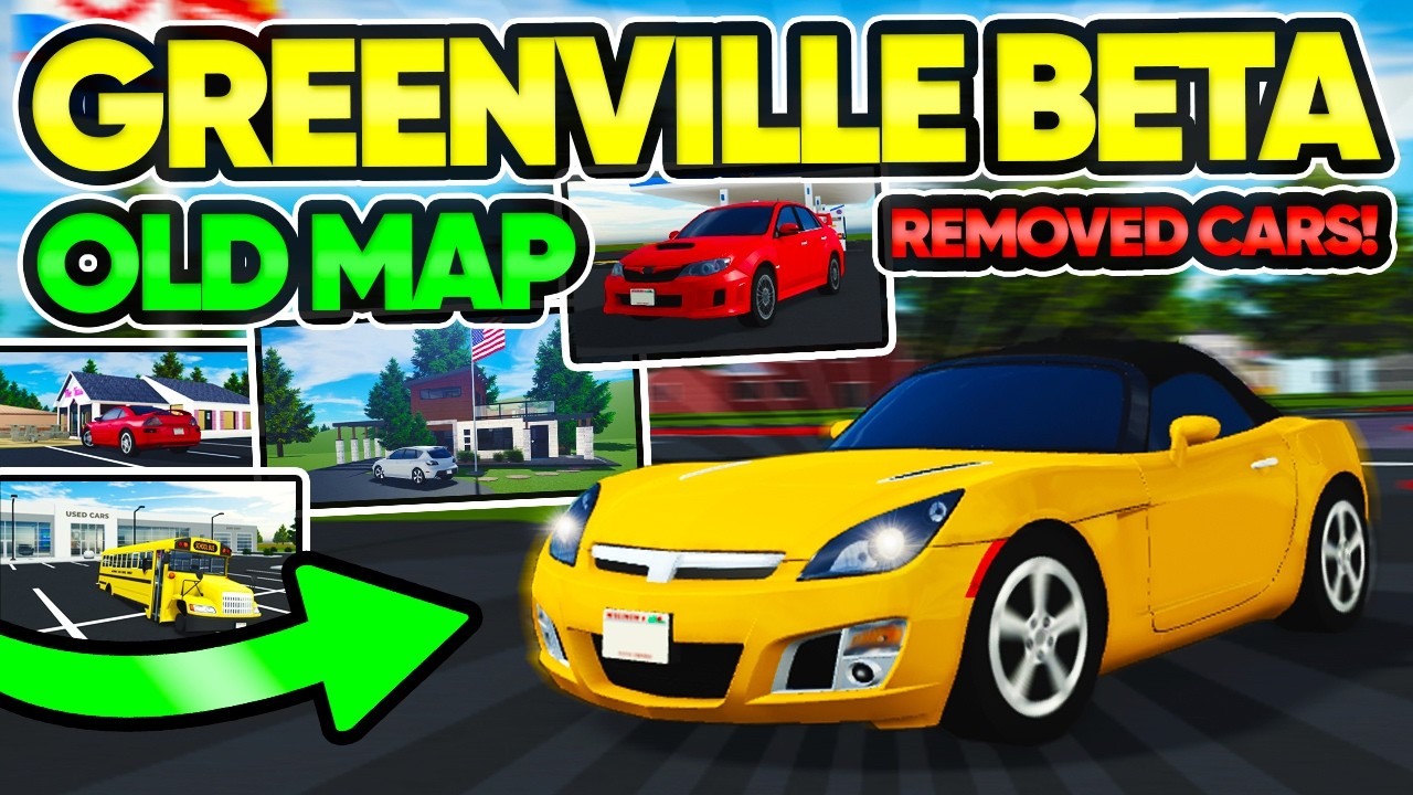 Playing GREENVILLE'S FINAL BETA! (REMOVED CARS & OLD MAP!)