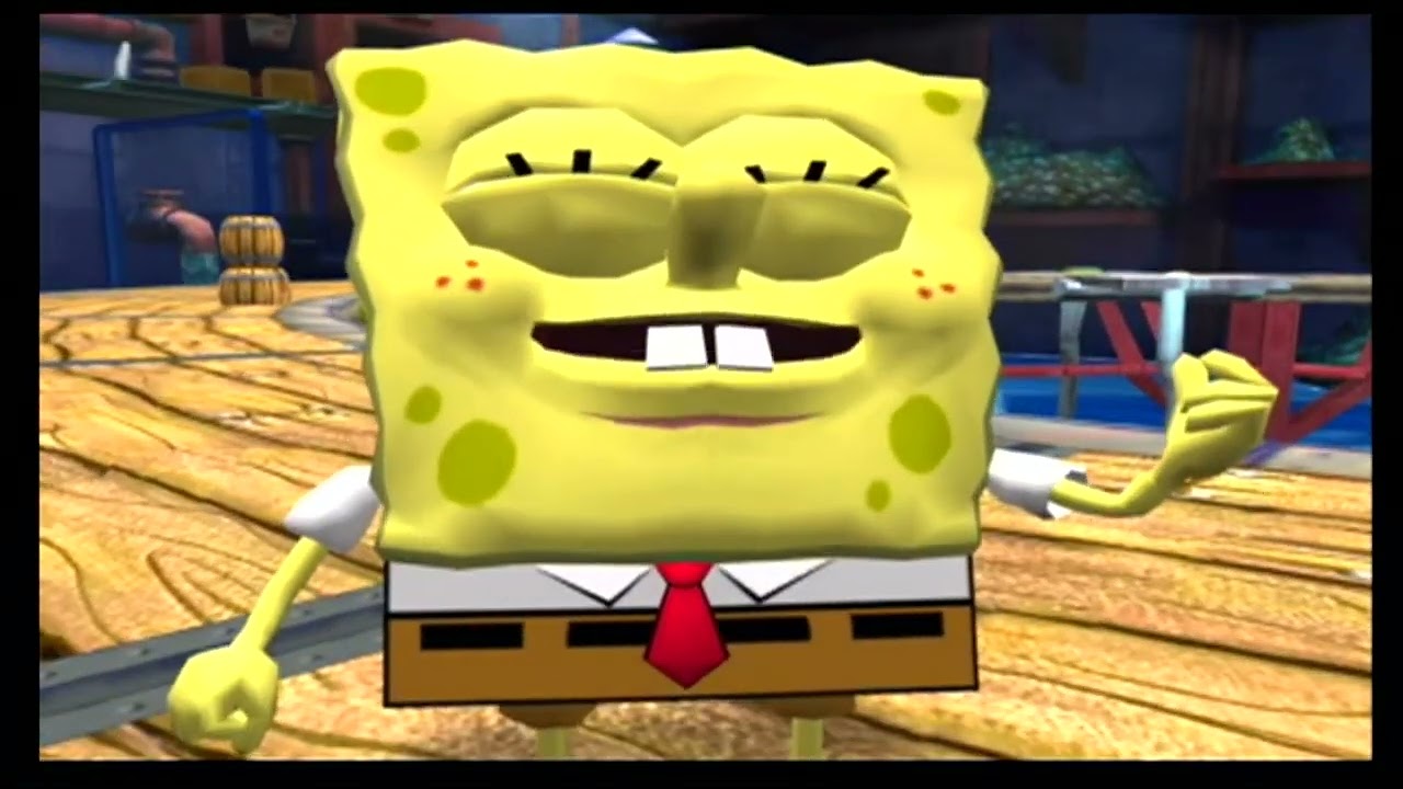 Spongebob Truth Or Square Chapter 7 Squidward's First Krabby Patty No Commentary