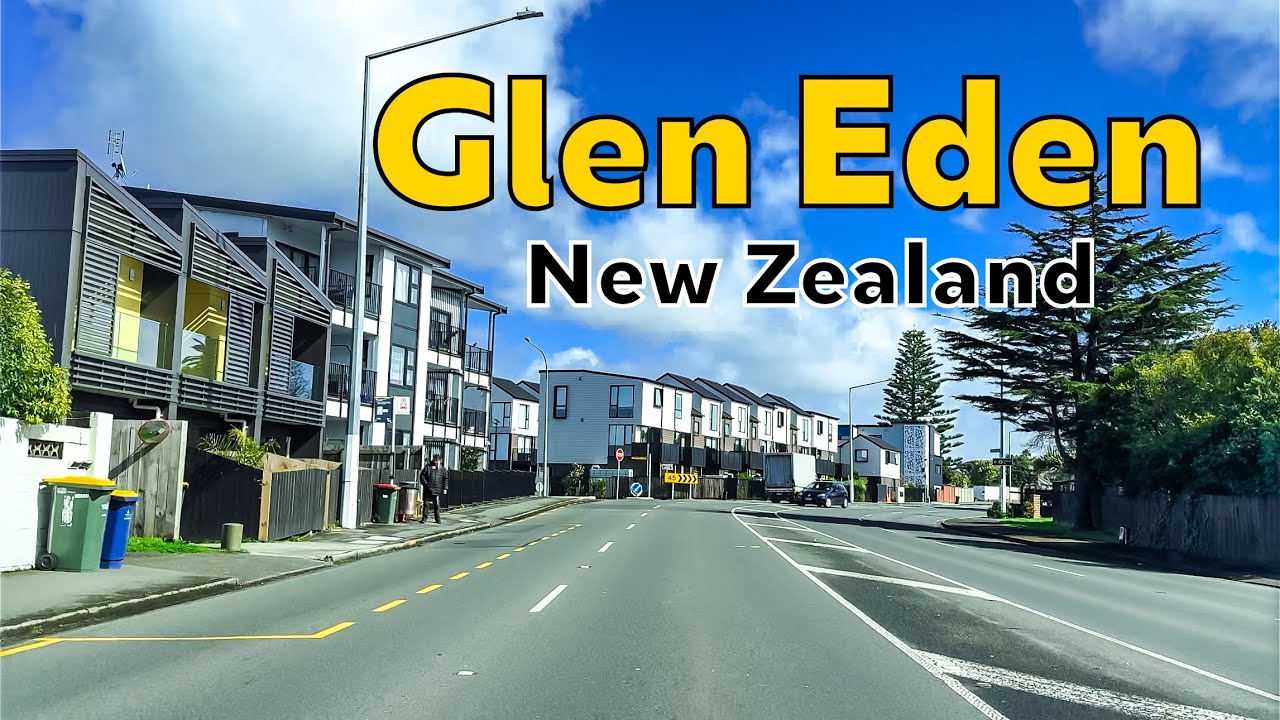 Glen Eden : Suburb of West Auckland in New Zealand | 4K