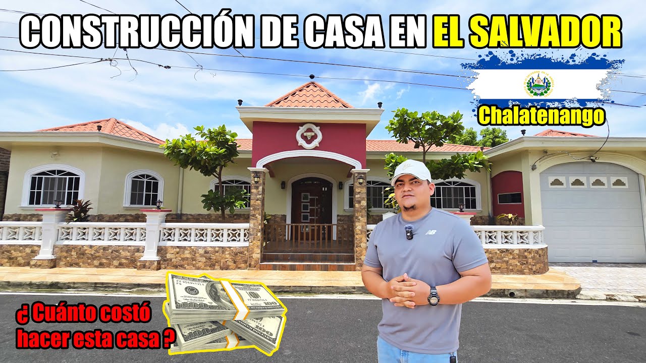 ¿ Cuánto costó CONSTRUIR ESTA CASA en El Salvador ? 😮