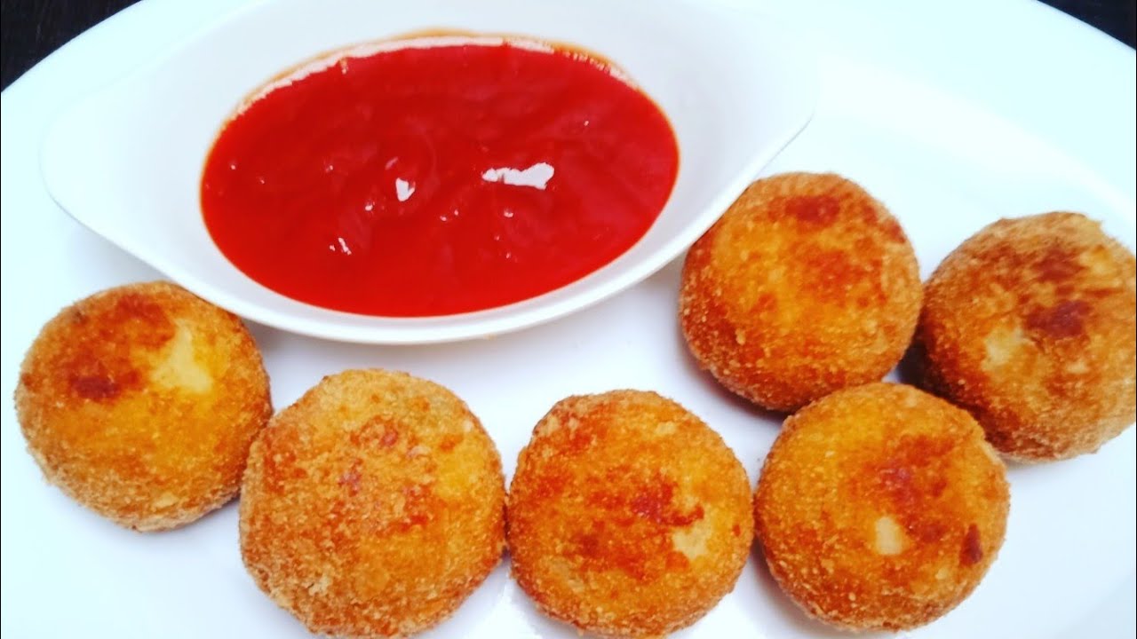 Chicken rice balls | Chicken fried rice balls | Chicken rice balls recipe | Crispy chicken balls😋