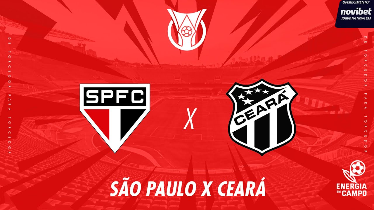 S&Atilde;O PAULO X CEAR&Aacute; - 29/09/2025 - BRASILEIR&Atilde;O - AO VIVO