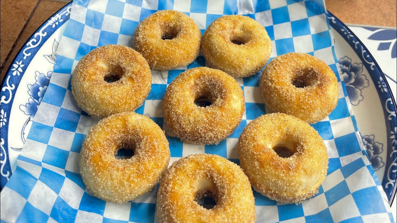 Mini Donitas 🍩 Azucaradas