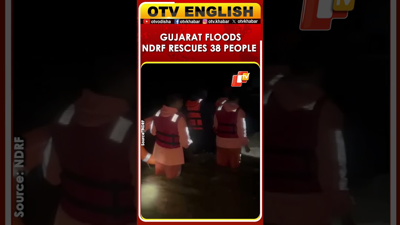 Gujarat Floods: NDRF Rescues 38 People From Khakhwada As Navsari Relief Ops Continue