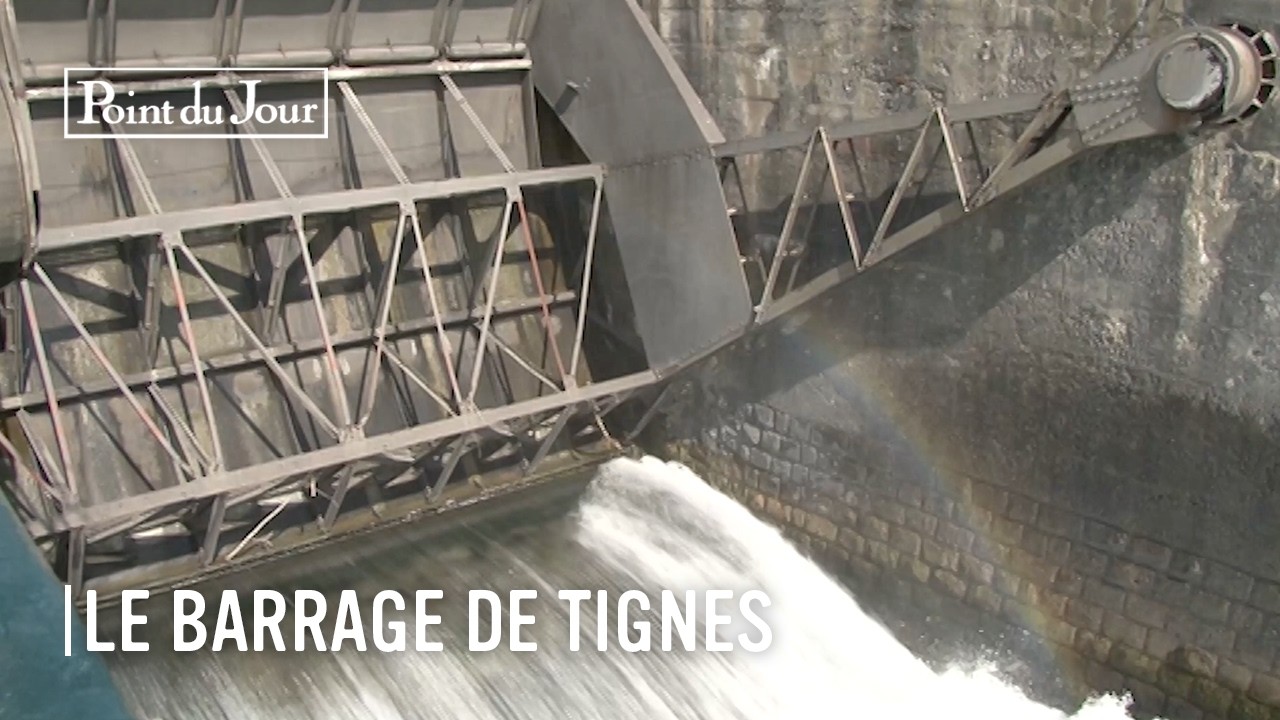 Attention grand travaux ! - Le barrage de Tignes !