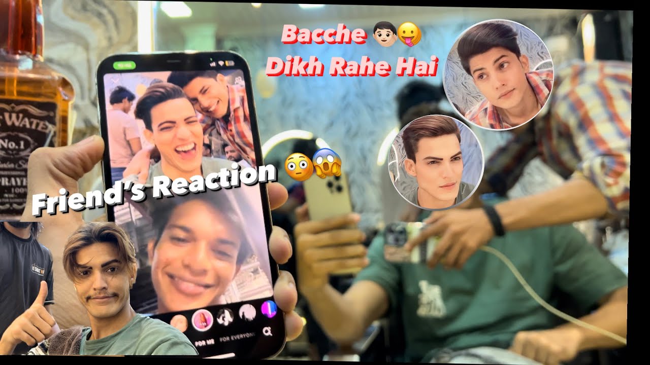 🧔🏻Ye Kya Kar Diya Hamne 👦🏻😳😱@RizXtar Beard & Hair Cut 🤦🏻‍♂️| Sahil Shaikh