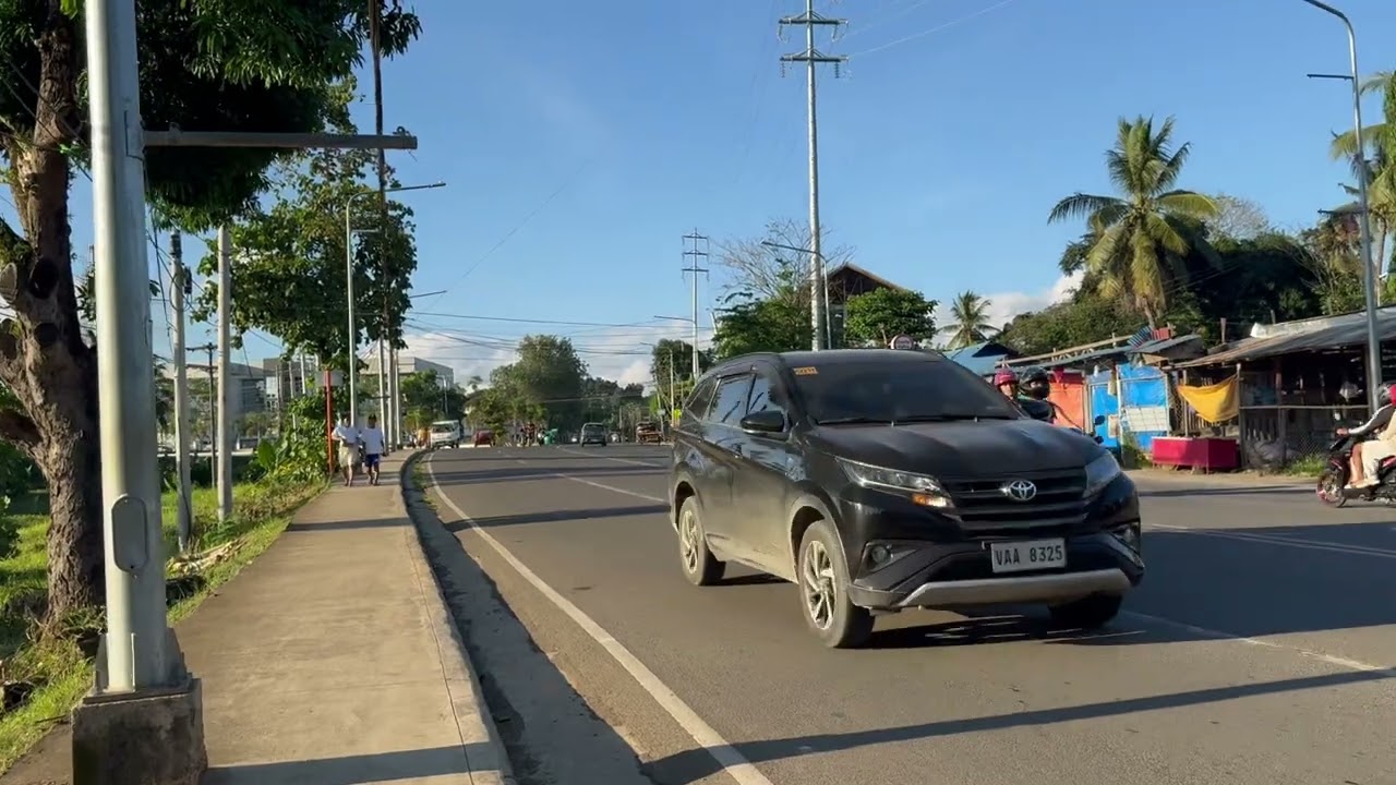 Walking around a small neighborhood in Philippines
