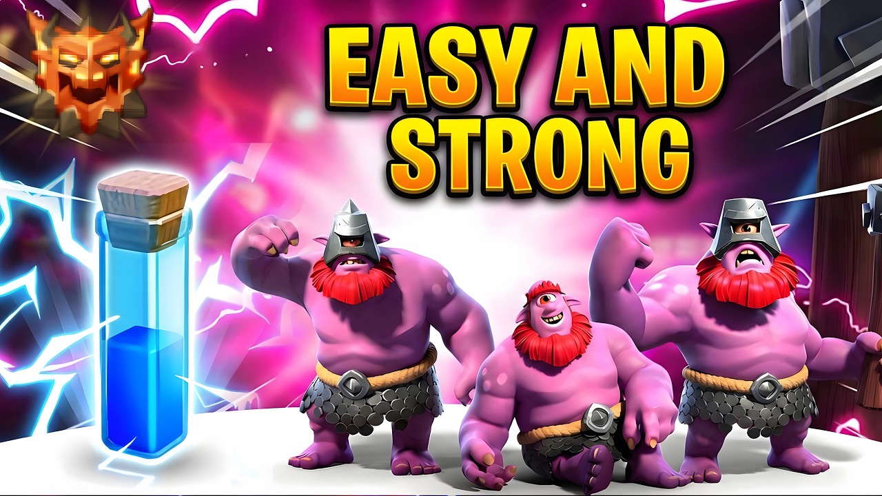 Best Army for TH18 Legend League | ZapQuake Mass Thrower | Clash of Clans