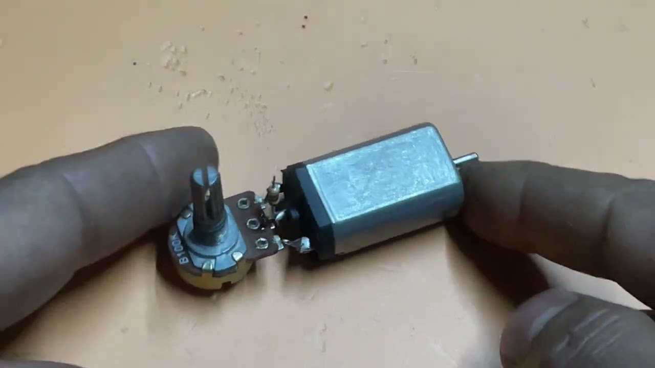 ৩.৭ বোল্ট মটরে রেগুলিটার তৈরি 
