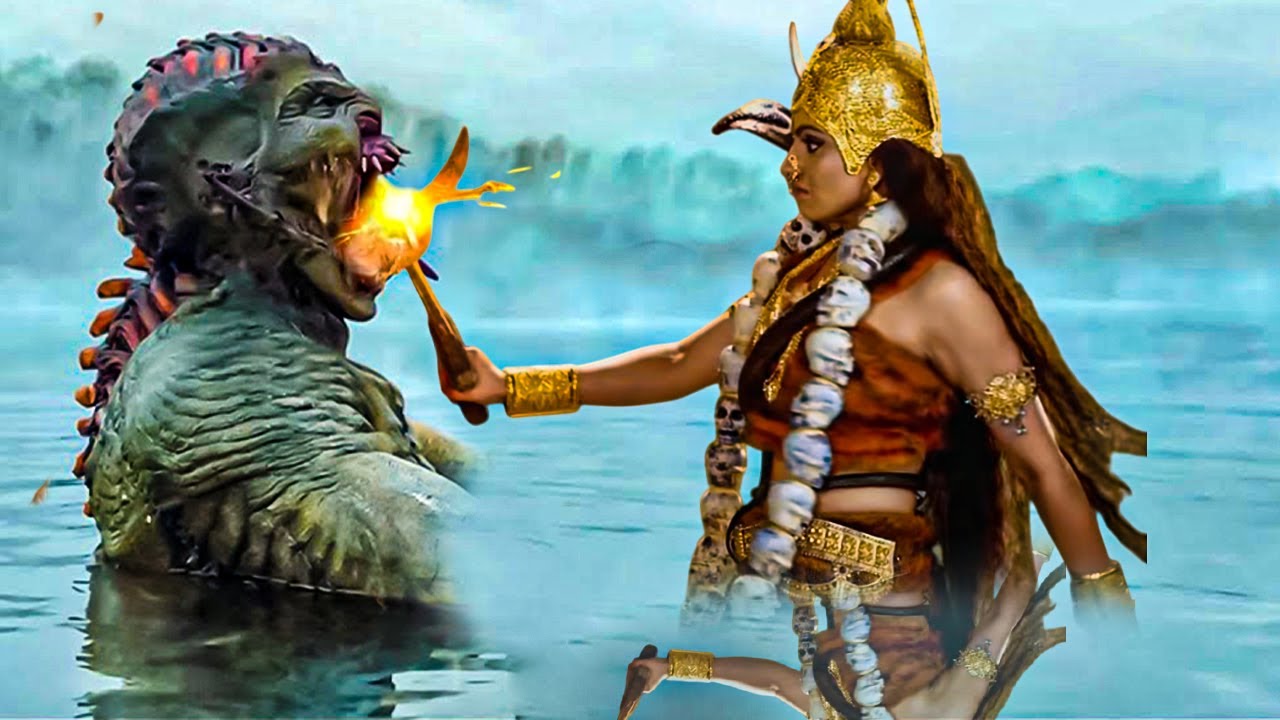 जब माँ अदि शक्ति ने पानी में रहने वाले इस राक्षस का संहार कर डाला! | Vighnaharta Ganesh | Jai Ganesh