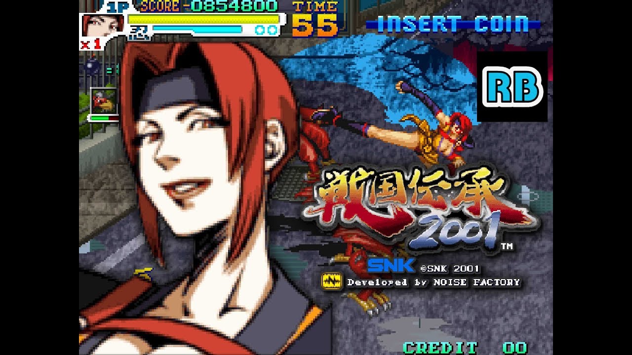 2001 [60fps] Sengoku Denshou 2001 Okuni Lv4 Nomiss ALL