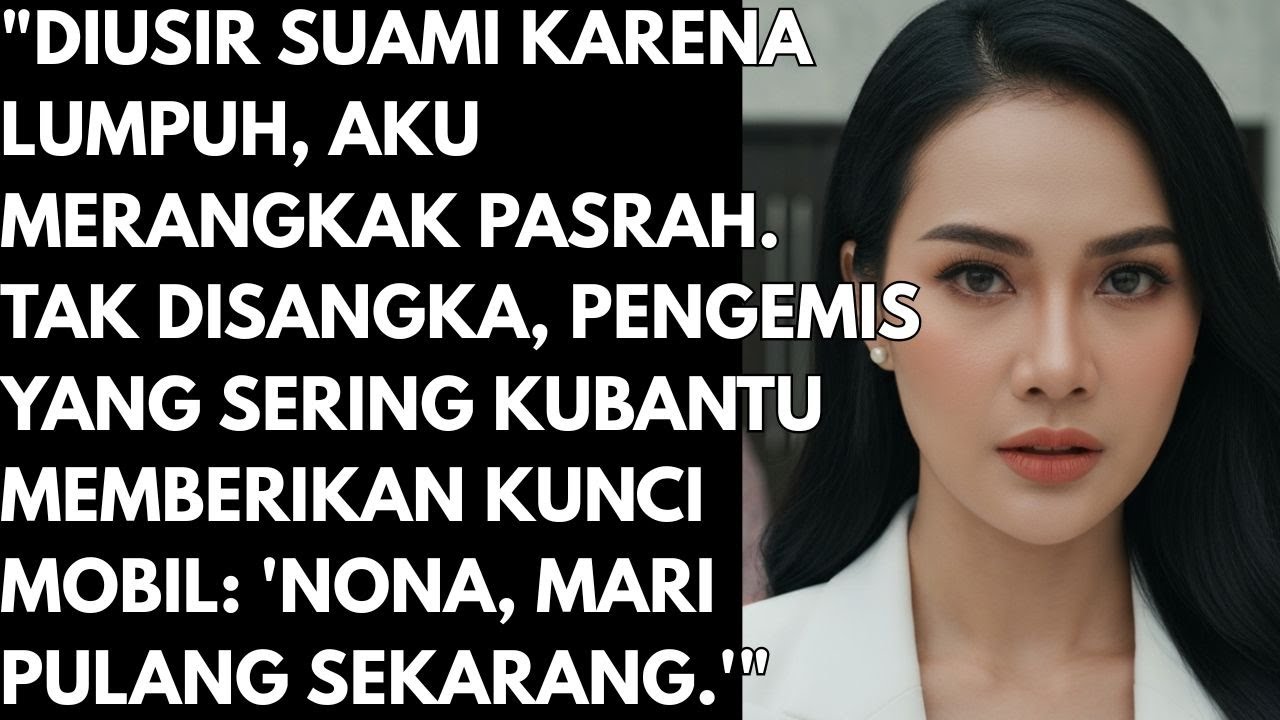 DI USIR KARENA LUMPUH , AKU MERANGKAK PASRAH , TAK DI SANGKA PENGEMIS YANG SERING KU BANTU...