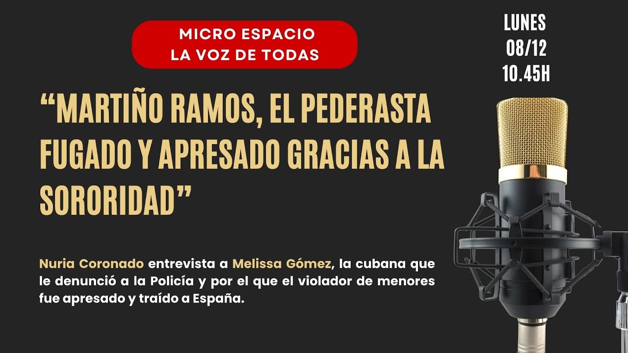 Martiño Ramos, el pederasta fugado y apresado gracias a la sororidad