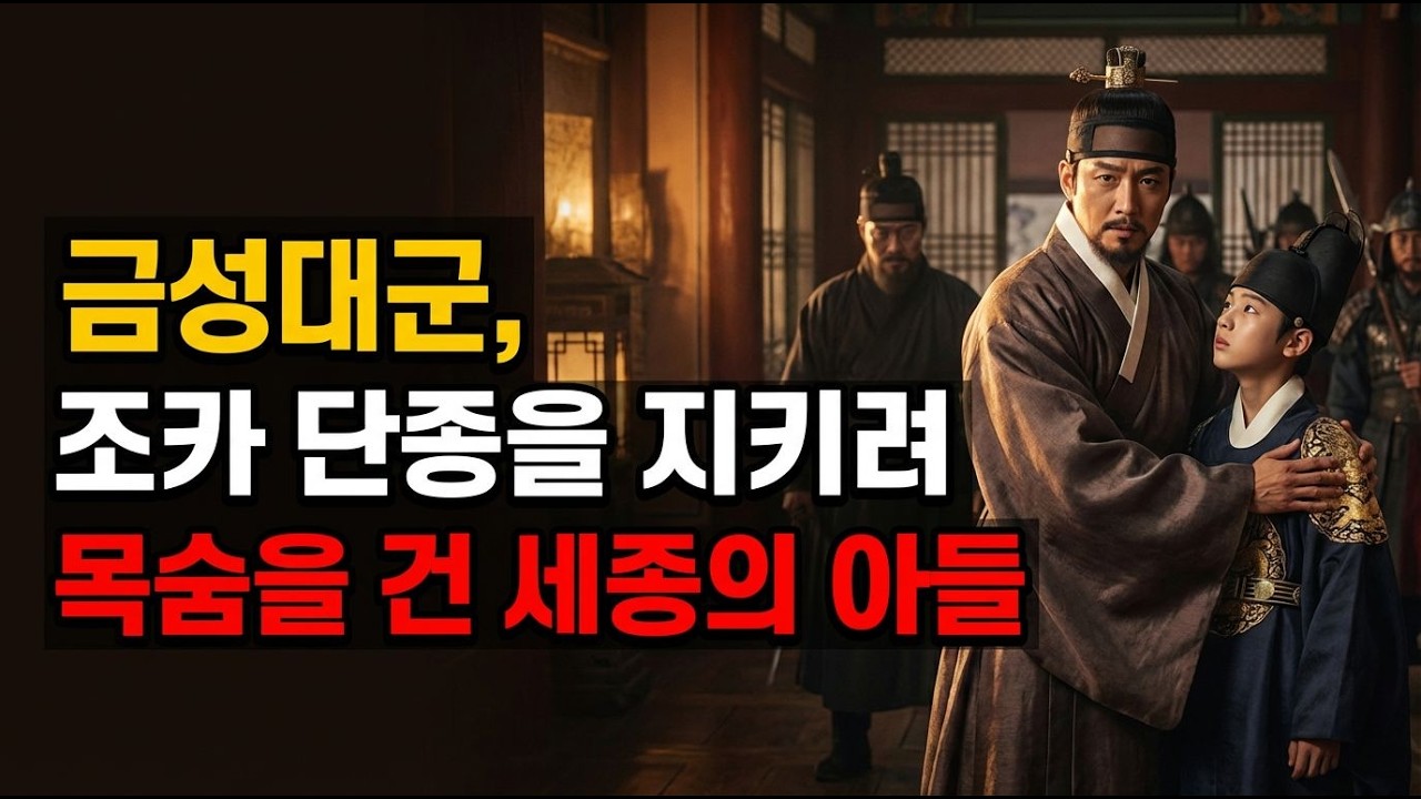 세종이 가장 믿었던 아들 금성대군, 조카 단종을 지키려다 친형이 내린 사약을 받다